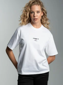 trigema x JOSEF P Heavy Oversized T-Shirt Weiss