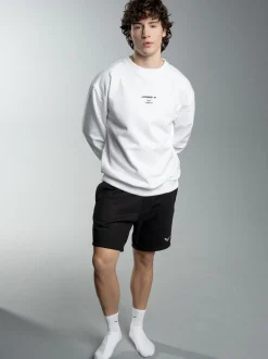 trigema x JOSEF P Sweatshirt Weiss