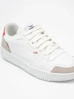 trigema x VLACE vegan Sneaker Weiss