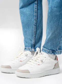 trigema x VLACE vegan Sneaker Weiss