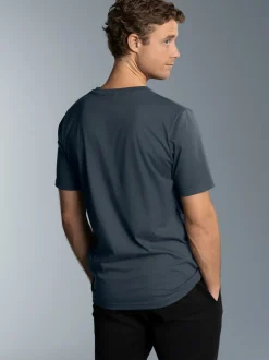 T-Shirt aus 100% Baumwolle Anthrazit