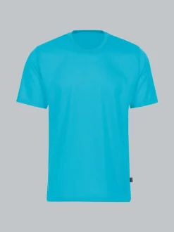 T-Shirt aus 100% Baumwolle Azur