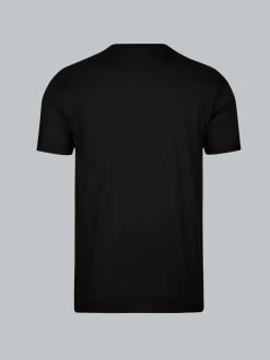 T-Shirt aus 100% Baumwolle Schwarz