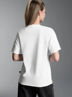 T-Shirt aus 100% Baumwolle Weiss