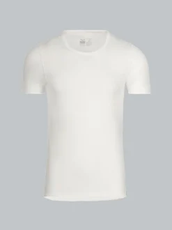T-Shirt aus Merinowolle Natur