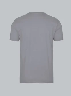 T-Shirt DELUXE Baumwolle Cool-grey