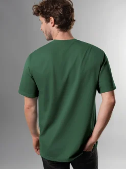T-Shirt in Piqué-Qualität Efeu