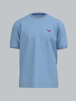 T-Shirt in Piqué-Qualität Horizont