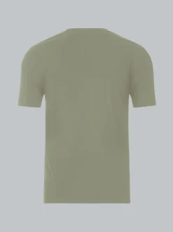 T-Shirt in Piqué-Qualität Salbei