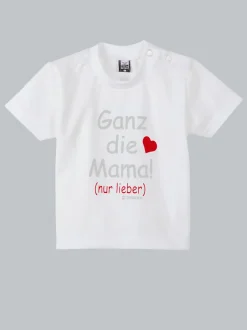 T-Shirt Mamas Liebling Weiss