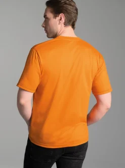 T-Shirt mit Affen-Printmotiv Curry