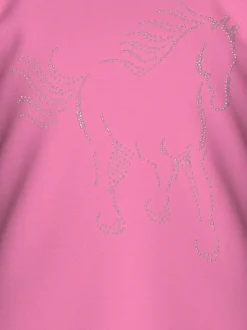 T-Shirt mit glitzerndem Pferde-Printmotiv Candy