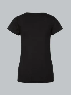 T-Shirt  mit kurzen Ärmeln Schwarz