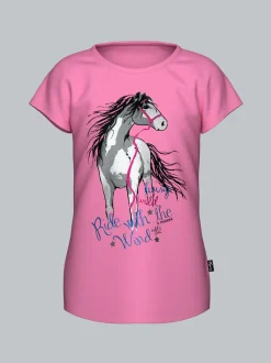 T-Shirt mit Pferd Candy