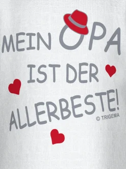 T-Shirt Opas Liebling Weiss