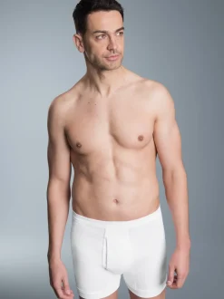 Unterhose Feinripp im Doppelpack Weiss