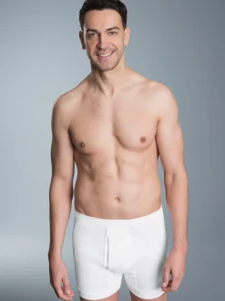 Unterhose Feinripp im Doppelpack Weiss