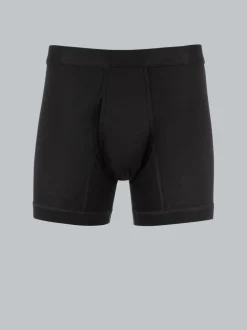 Unterhose Feinripp im Doppelpack Schwarz