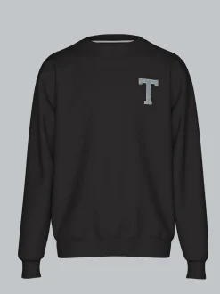 Vintage Sweatshirt Schwarz