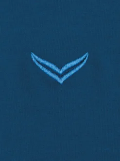 V-Shirt aus 100% Biobaumwolle Saphir-C2C