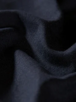 V-Shirt aus 100% Biobaumwolle Schwarz-C2C