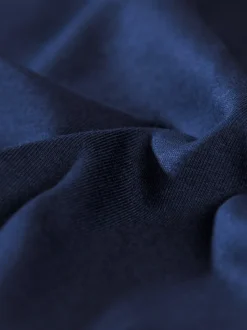 V-Shirt aus 100% Biobaumwolle Navy-C2C