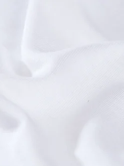 V-Shirt aus 100% Lyocell Weiss