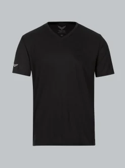 V-Shirt COOLMAX® Schwarz