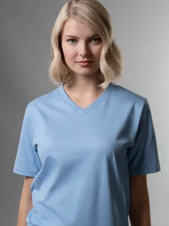 V-Shirt DELUXE Baumwolle Horizont