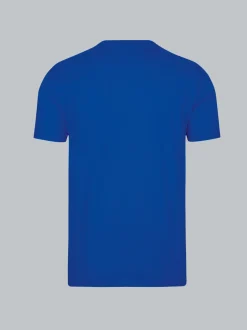 V-Shirt DELUXE Baumwolle Royal