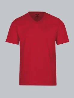 V-Shirt DELUXE Kirsch