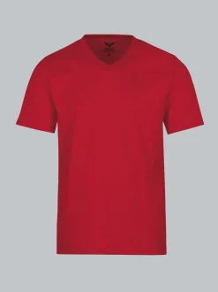 V-Shirt DELUXE Kirsch