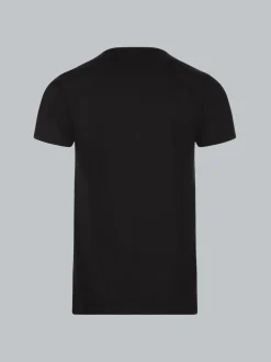 V-Shirt Slim Fit Schwarz