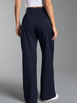 Wide Leg Hose Navy